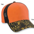 5 Panel Ducks in a Row Camo w / Jersey Mesh V Panels